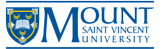 Mount Saint Vincent University Logo ; le service de tutorat du logo favorise la réussite scolaire